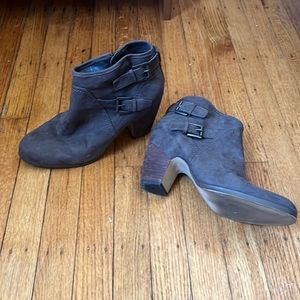 Heeled booties by crown vintage